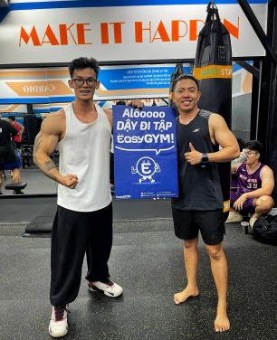 Tập luyện 1-1 cùng với easyGYM